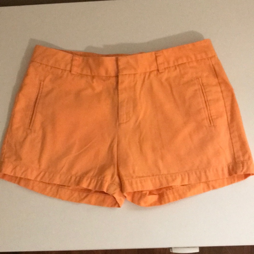 Orange women stylus shorts